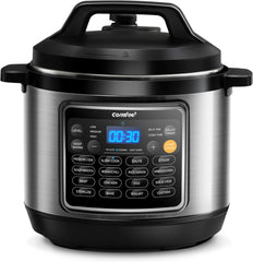 Comfort kitchen’ 16 in 1 Electric Pressure Cooker Instant Multi Cooker Olla de Presion Non-Stick Pot Yogurt Maker Rice Cooker Slow Cooker Sauté Steamer 8 Quarts for Family Feast